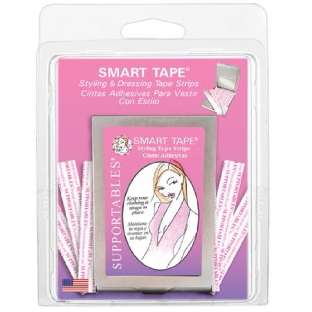 Smart Tape Clothing Adhesive Strips, Clear - 36 ct